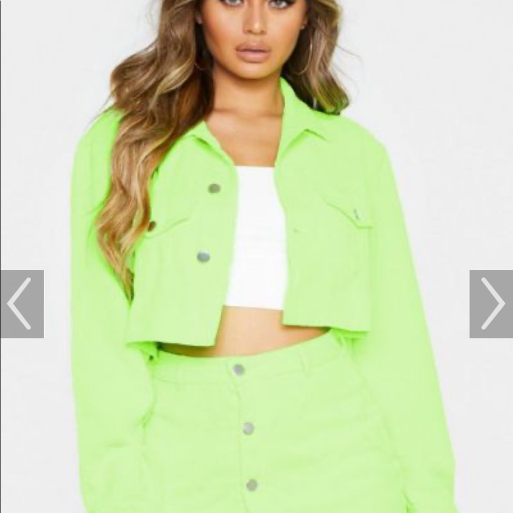 Neon Corduroy Jacket